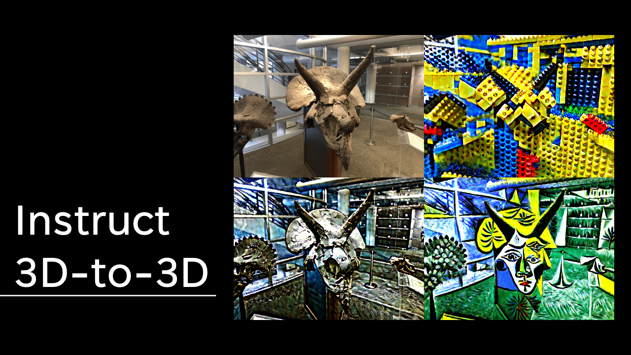 Instruct 3D-to-3D overview